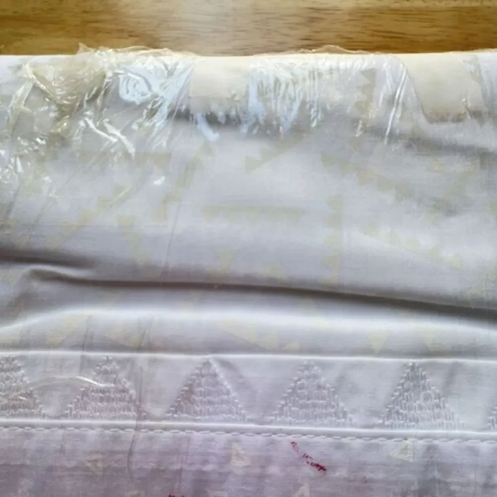 Millennium By Terrence Conran Dan River QUEEN Flat Sheet WHITE Lofty‎ Precision